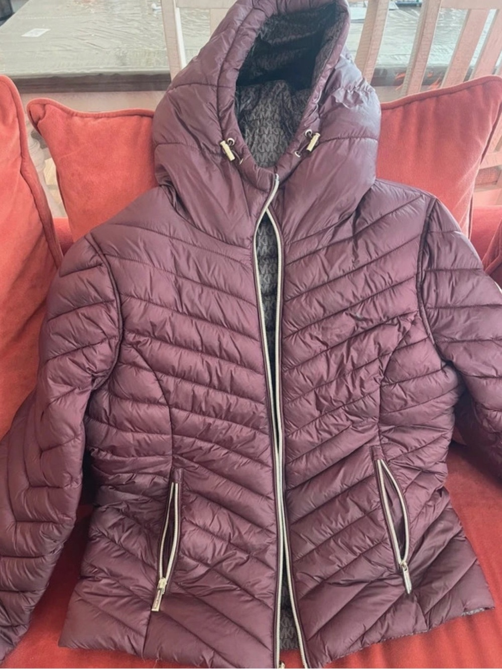 Michael Kors Reversible Quilted Puffer Jacket